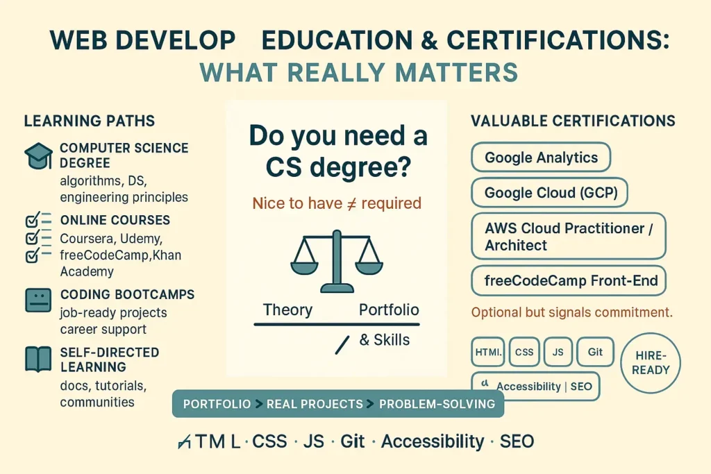 Degree for Web Development