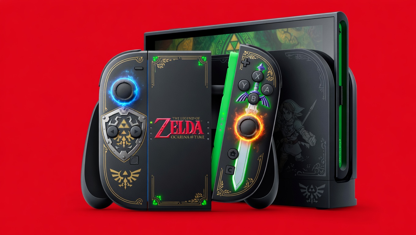 Switch 2 Console Zelda Edition Pre Order