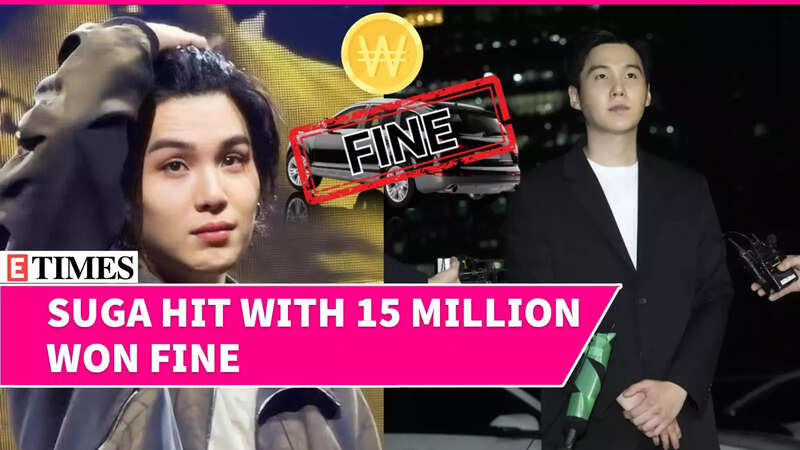 Bts' Suga Fined 15 Million Won for Dui.