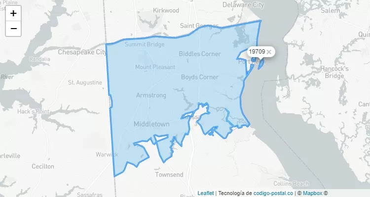 Zip Code for Middletown De