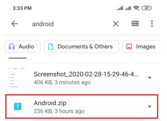 How to Unzip Files on Android