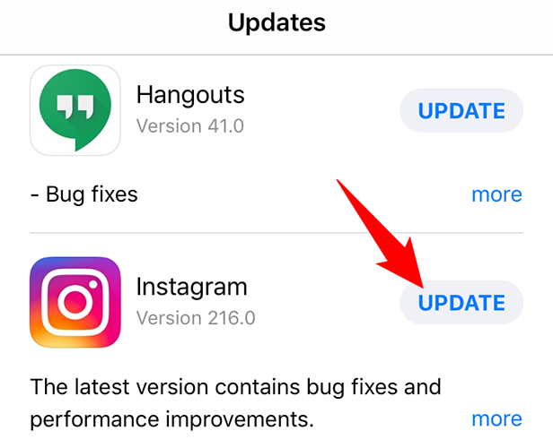 How Do You Update Instagram App