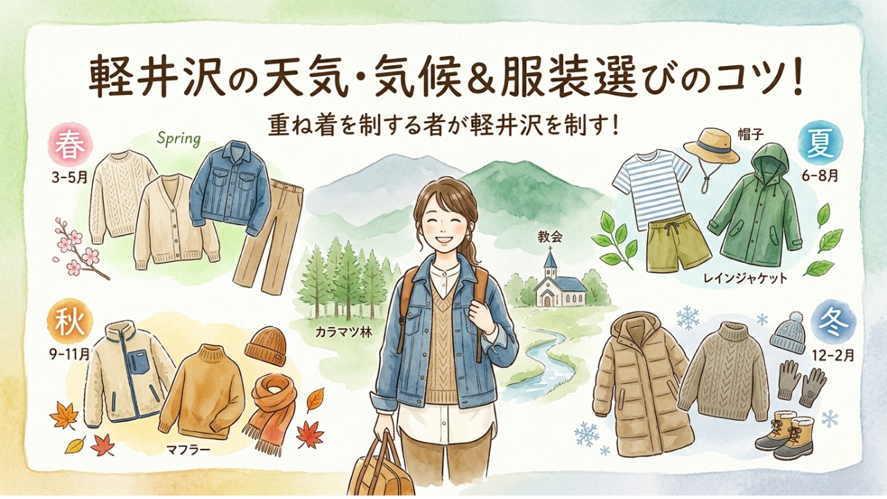 【2026年最新】軽井沢の気温に異変？「避暑地」の常識が変わる最新データと現地取材で見えたリアル