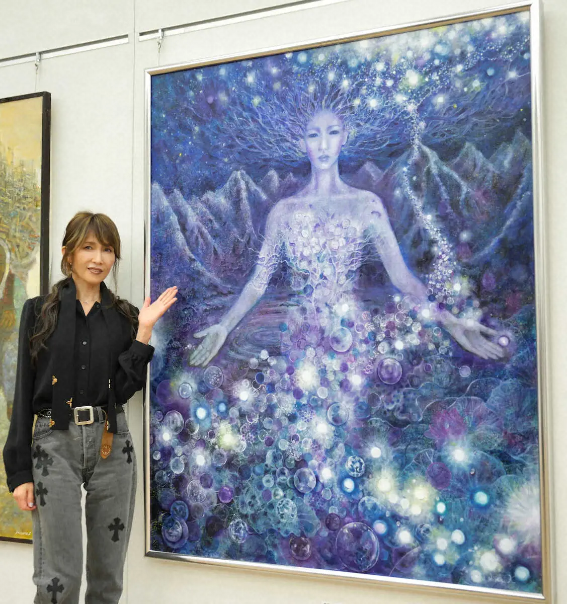 工藤静香の絵画の実力は本物か？二科展15回入選とプロの評価