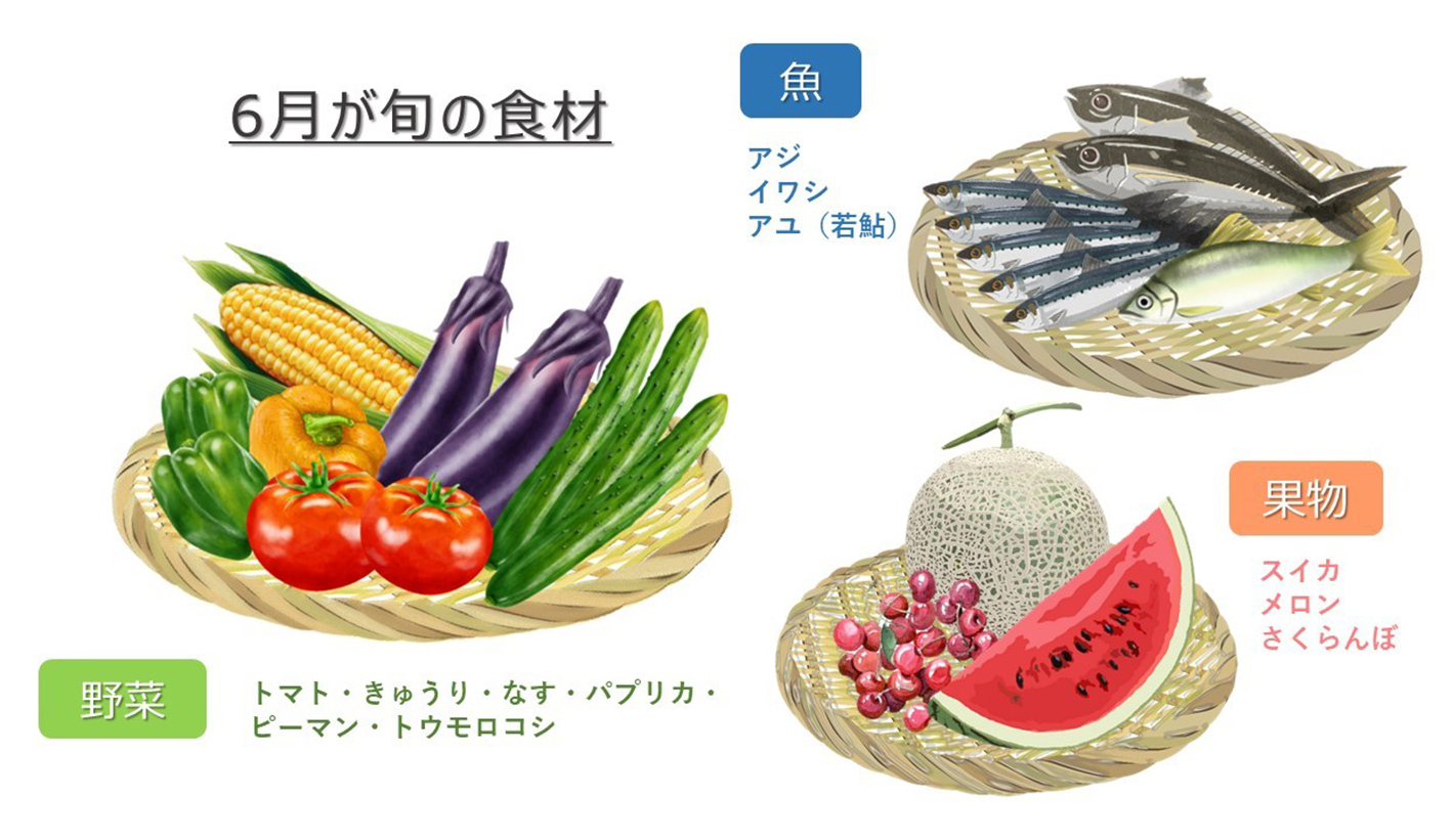 6月の食べ物で体調激変！梅雨と初夏を乗り切る絶品旬食材完全ガイド
