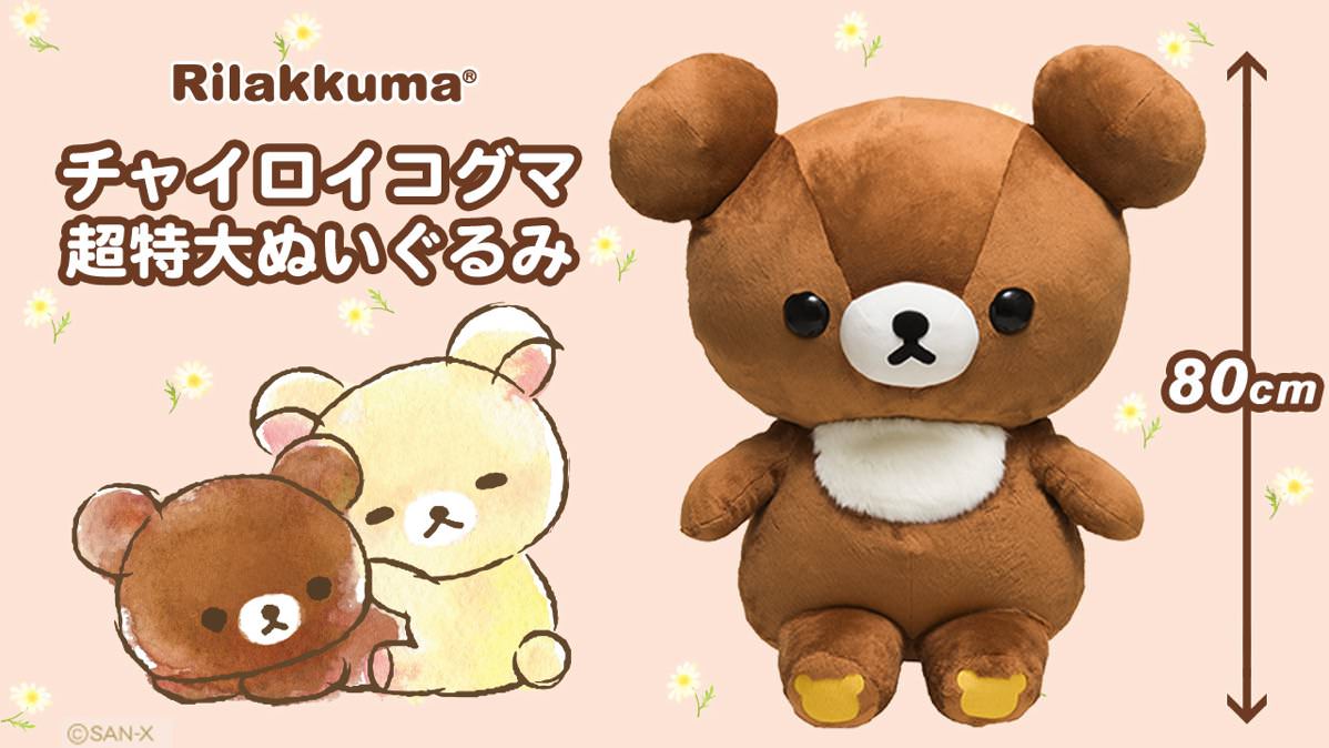 特大チャイロイコグマぬいぐるみの再販真相と実寸！入手方法を徹底解説
