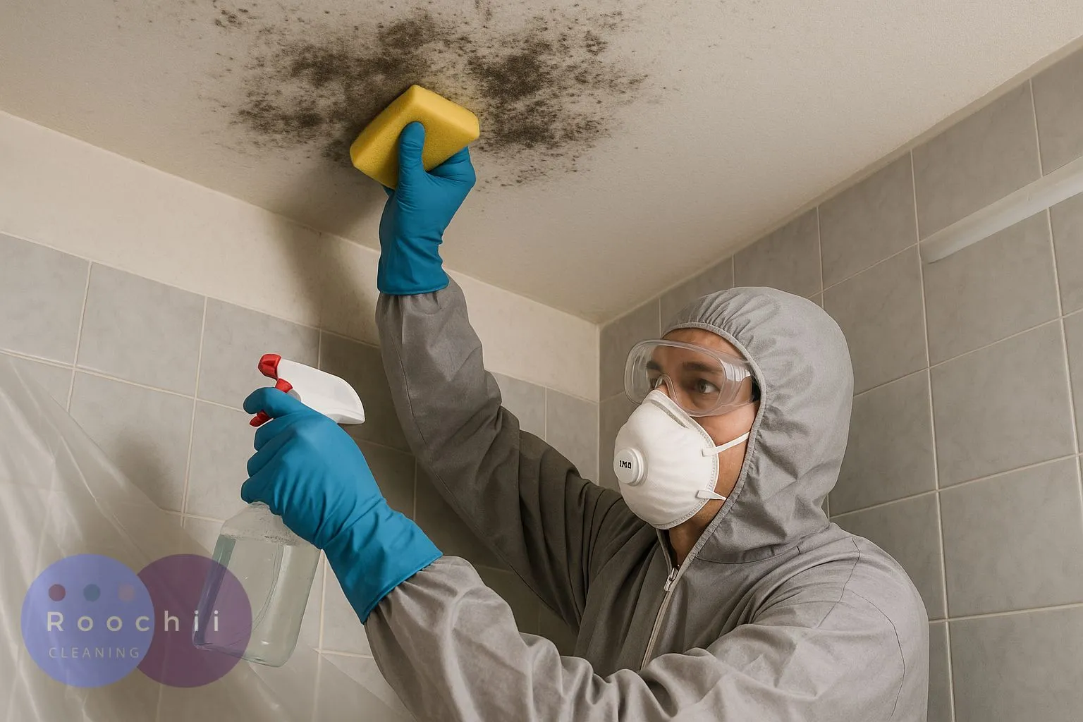 How to Clean the Mold on the Ceiling