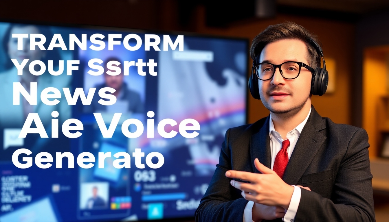 Ai Newscaster Voice