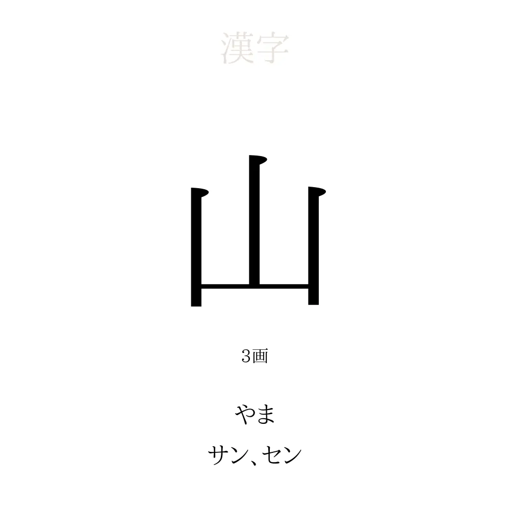 漢字「山」の真の意味と成り立ち｜日常語や業界隠語に潜む意外な真相