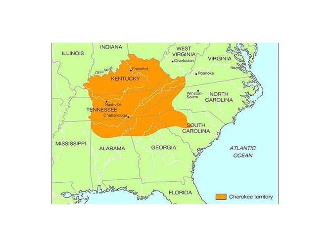 Cherokee Where Did They Live