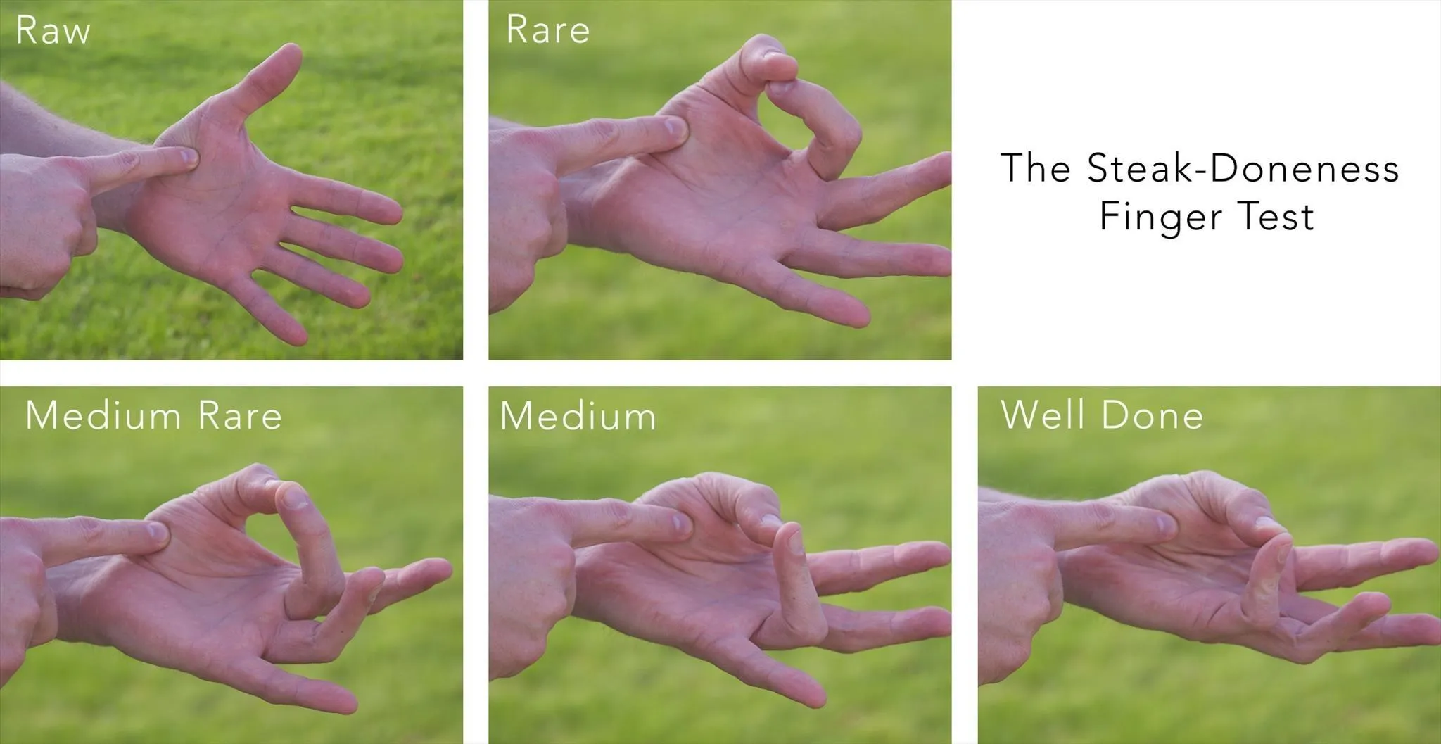 Finger Test for Steak