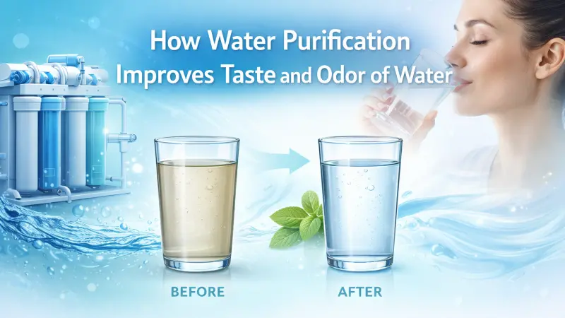 How Water Purification Improves Taste and Safety