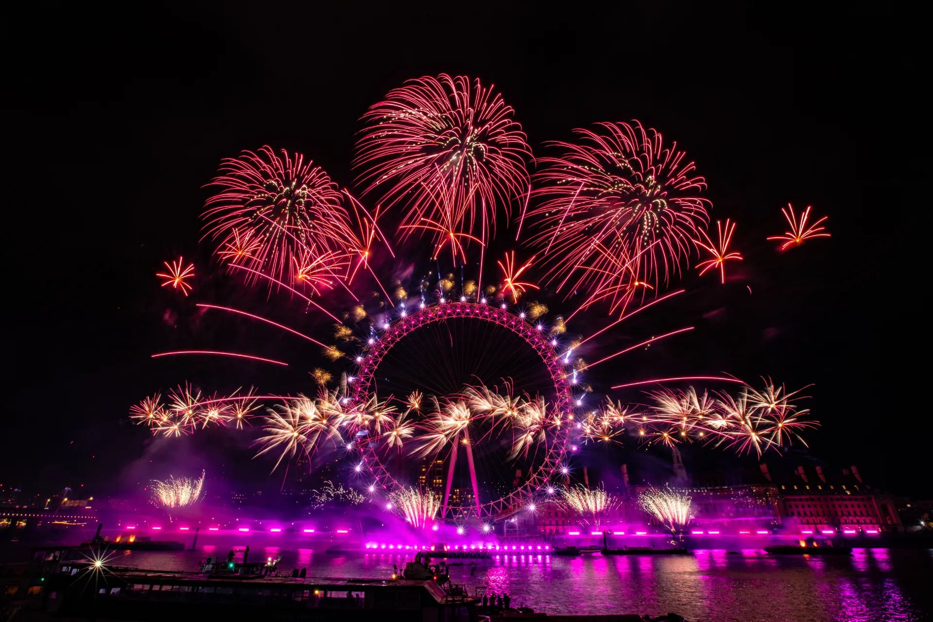 London Eye New Year Fireworks 2026 Tickets