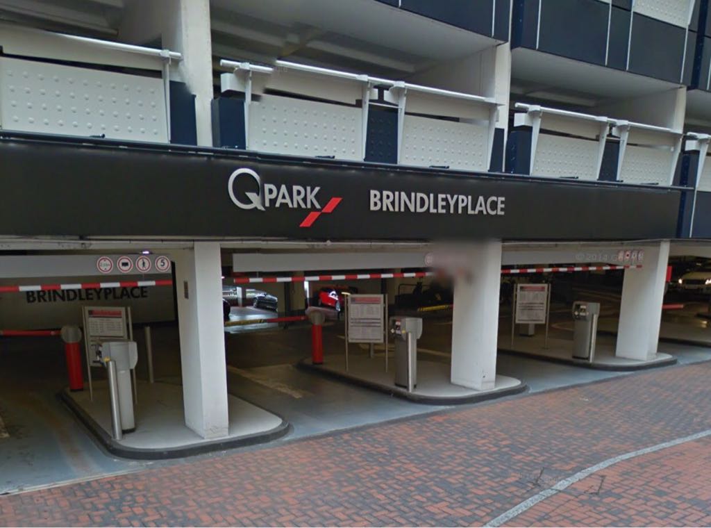 Q-Park Brindleyplace Brunswick St Birmingham B1 2Jf