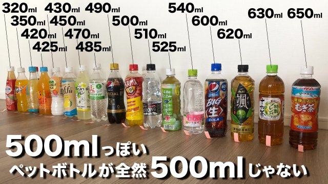 ペットボトル500Ml値上げ激変！最強コスパ銘柄と新基準を追う