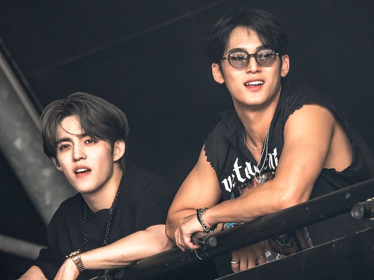 Kenta Jbj and Mingyu Svt