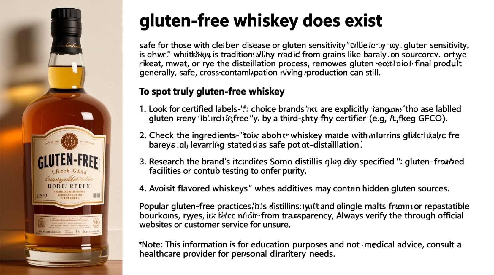 Is Whiskey Gluten Free