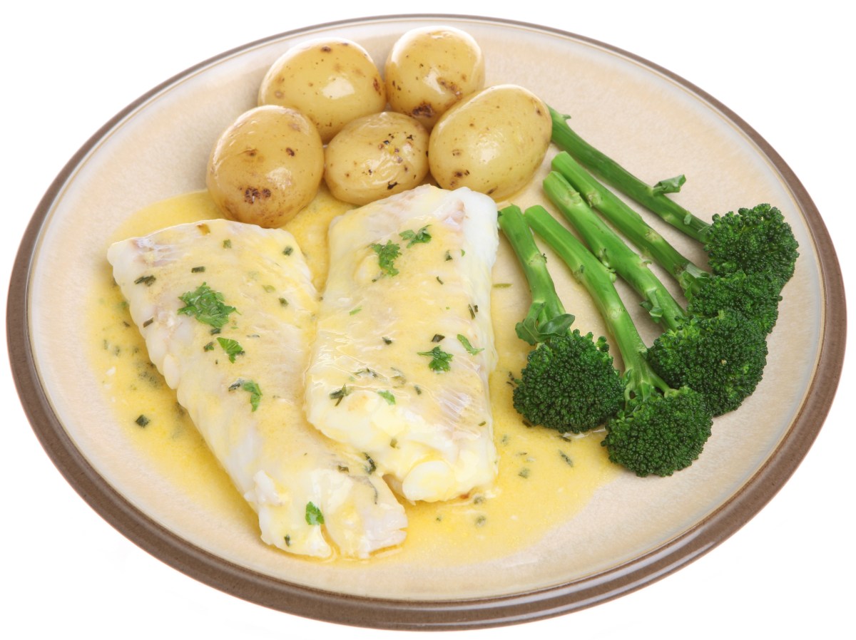 Poached Fish in Milk