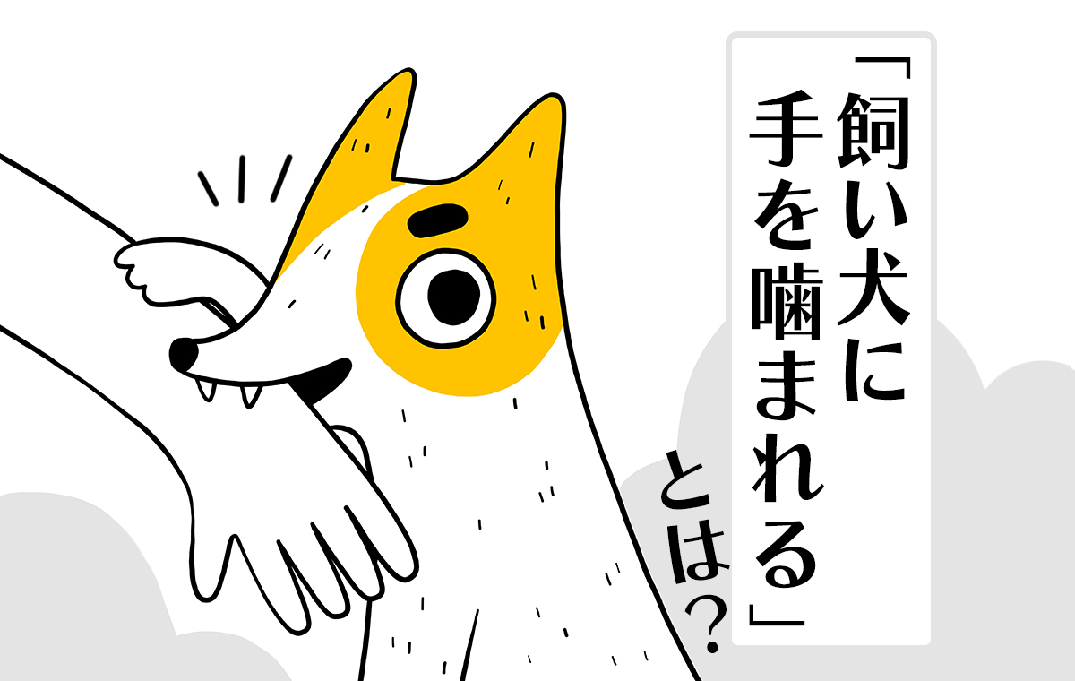 飼い犬に手を噛まれるの意味とは？裏切りの心理や由来・例文を徹底解説