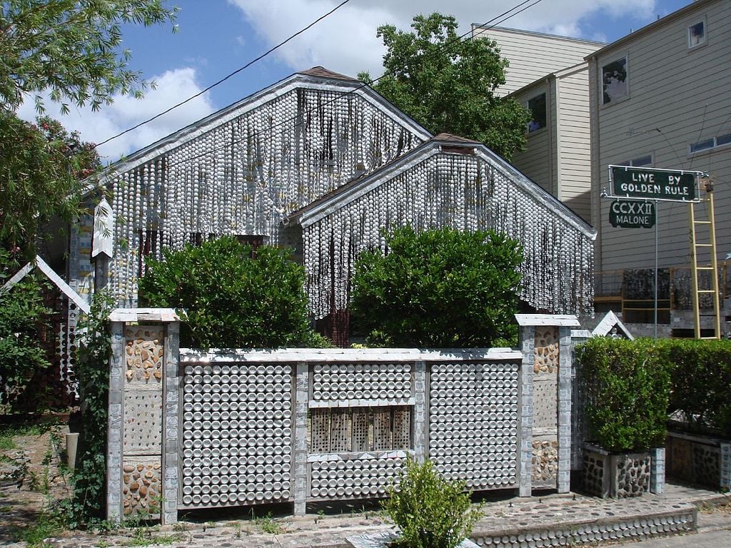 Beer Can House Malone Street Houston Tx