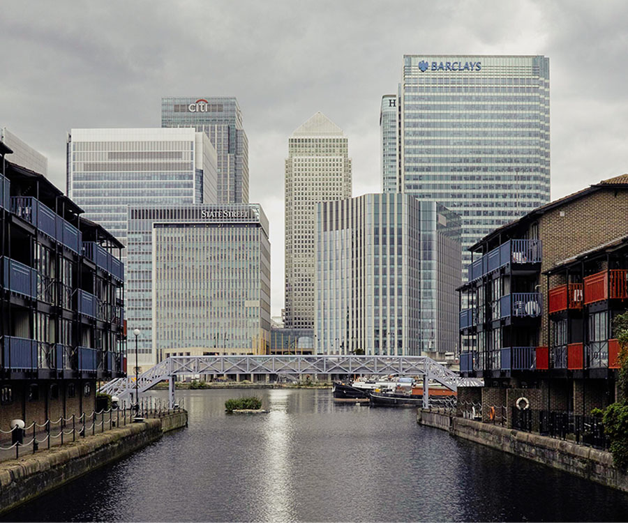 Is Canary Wharf in East London