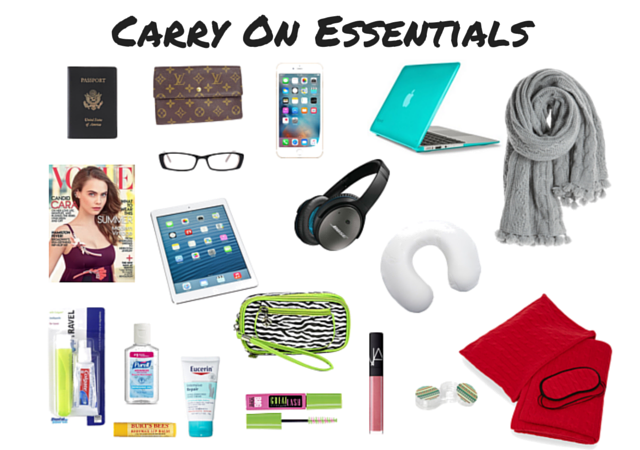 What to Bring in My Carry On