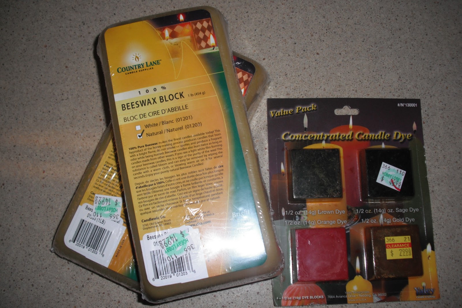 Hobby Lobby Candle Dye