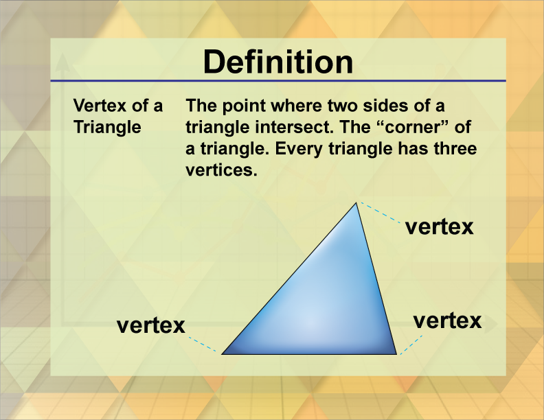 Definition of Vertex Math