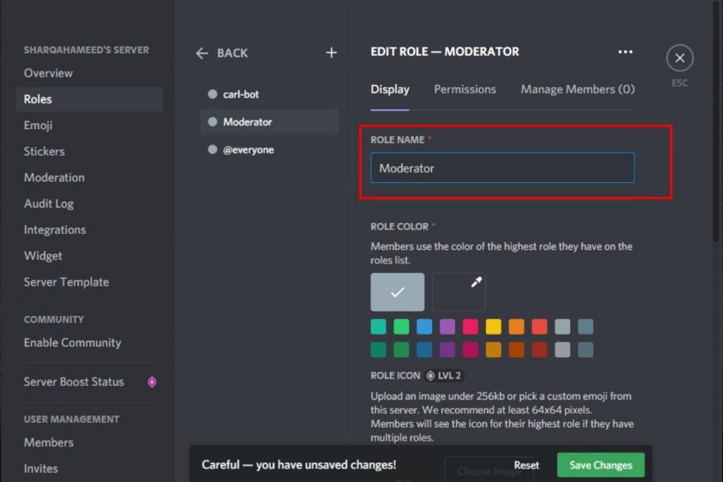 How to Make Someone Mod on Discord Mobile