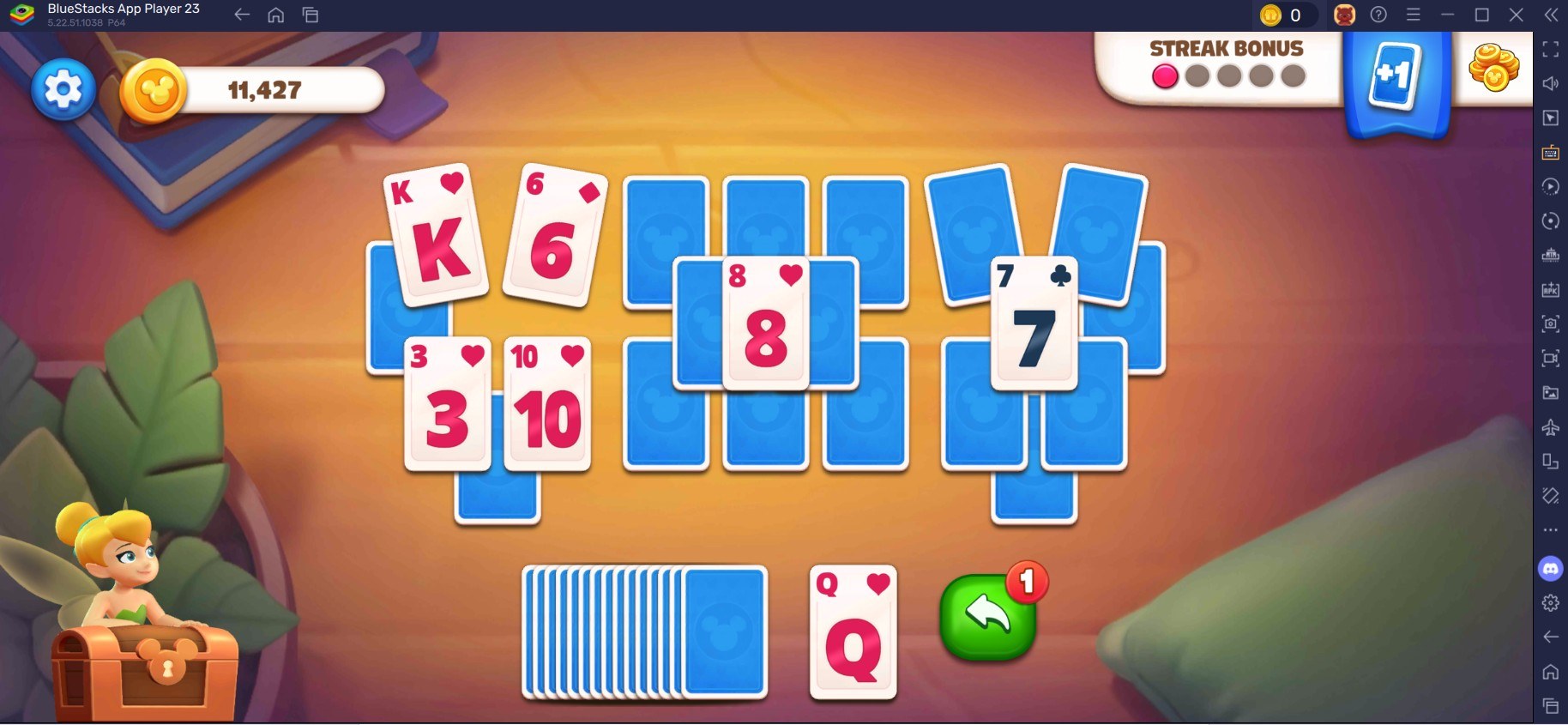Disney Solitaire How Many Stars for Each Scene