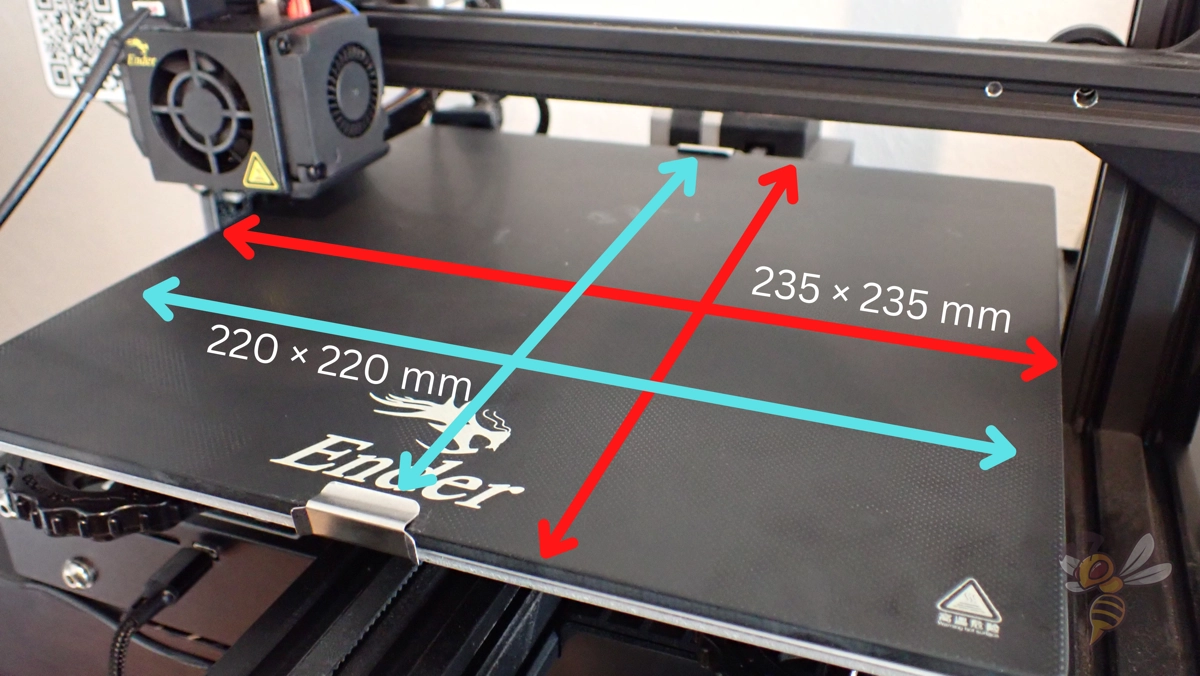 Ender 3 Pro Print Volume