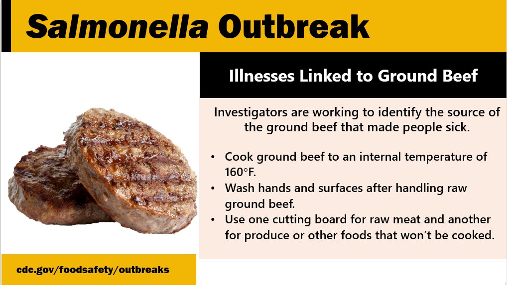 Does Salmonella Cook Out