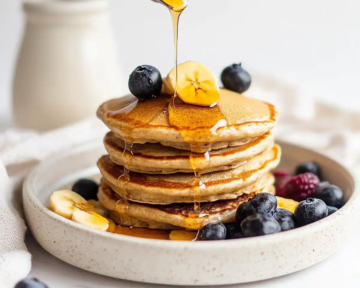 Oat and Flour Pancakes