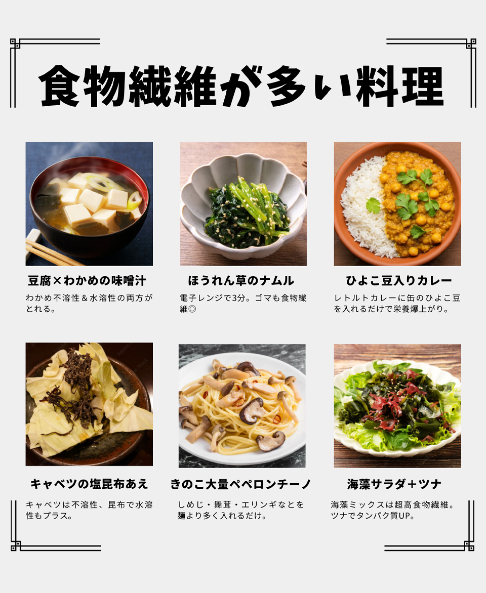 外食続きでも食物繊維を摂る神メニュー！太らないチェーン店の選び方