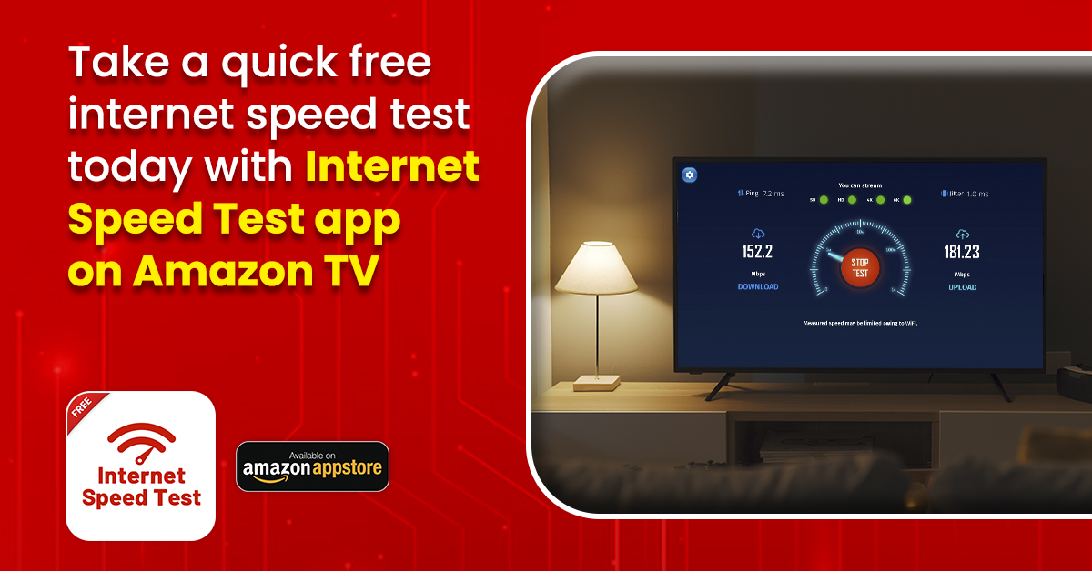 Speed Test App for Fire Tv