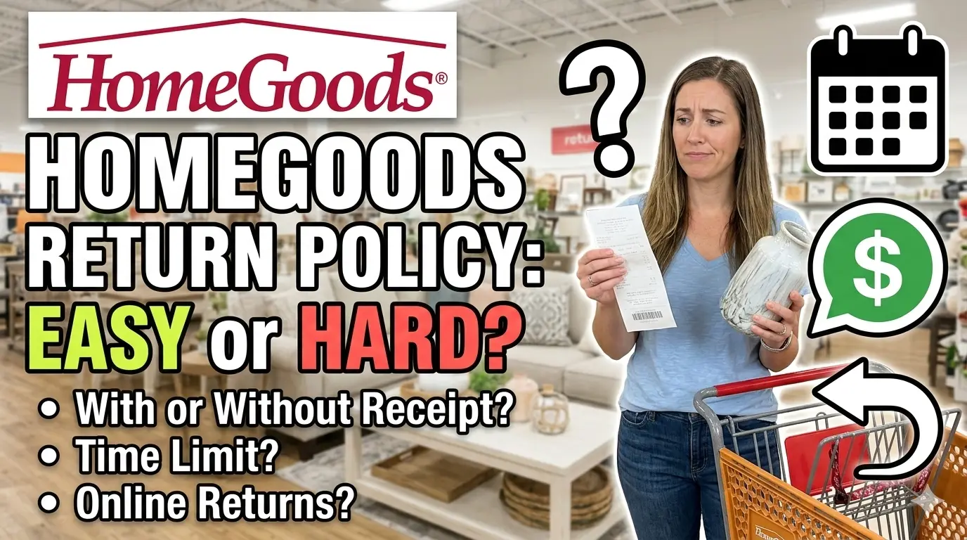 Homegoods Return Policy: the Truth Behind the Fine Print