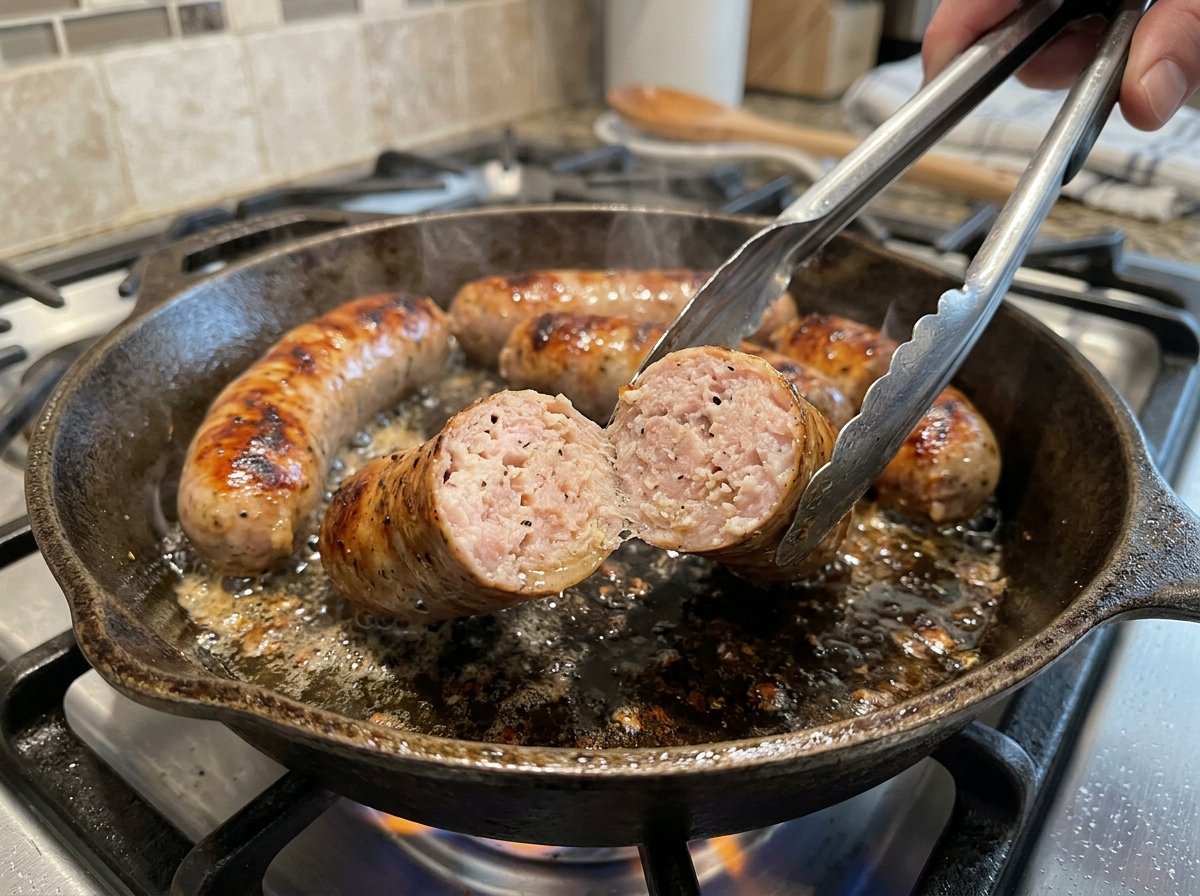How Do You Know When Pork Sausage Is Cooked