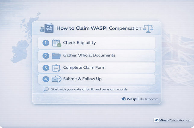 How to Claim Waspi Compensation Online