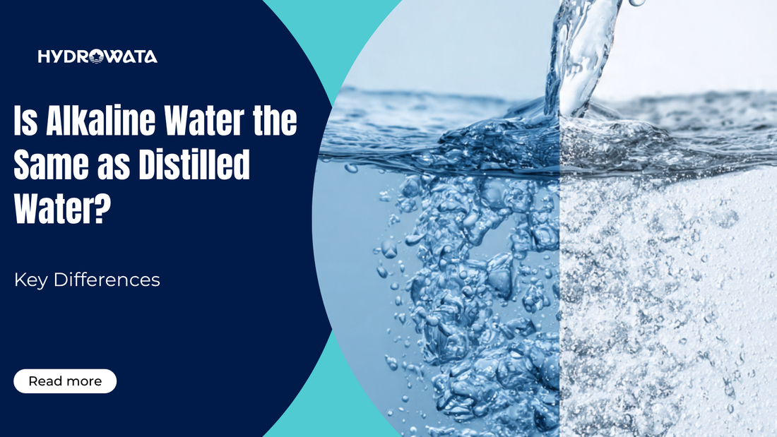 Is Alkaline Water the Same as Distilled Water