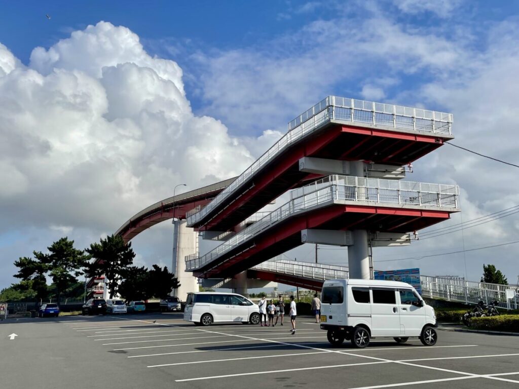 木更津の赤い橋「中の島大橋」の正体と伝説！日本一の絶景と聖地巡礼