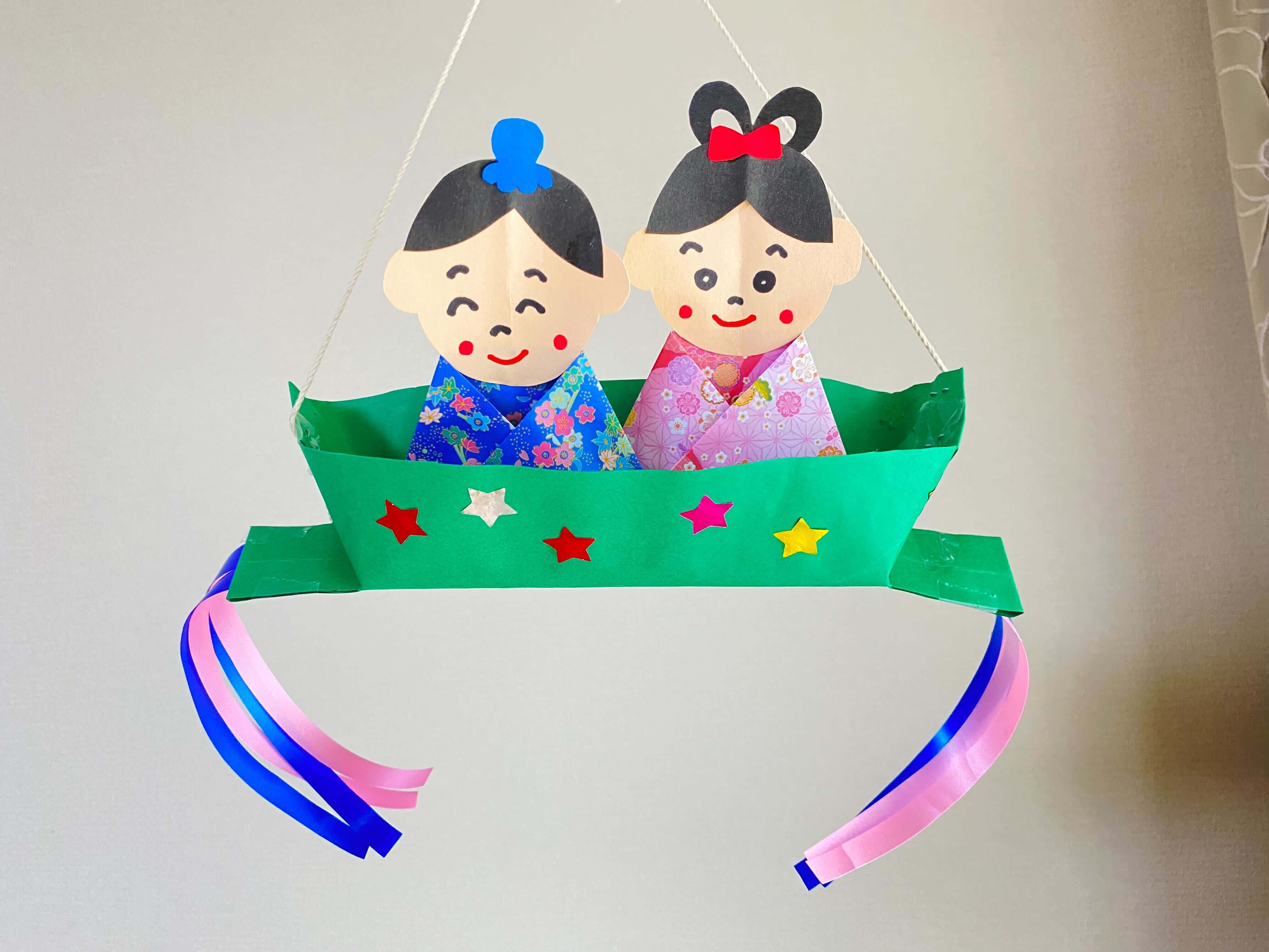 5歳児が劇的に集中する七夕製作の極意！年長の立体飾りと指導案