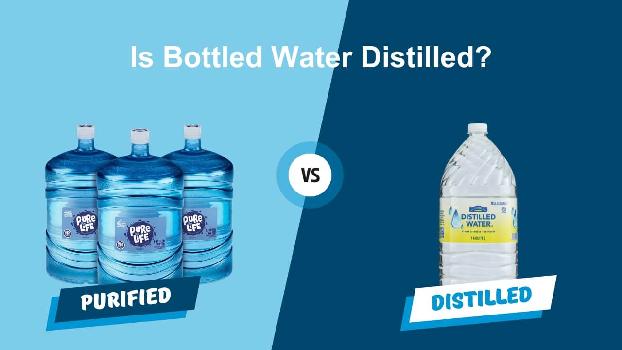 What's the Difference Between Bottled Water and Distilled Water