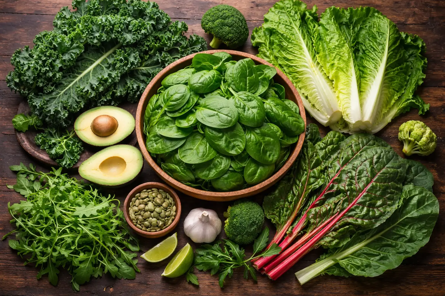 Nutrients in Leafy Vegetables
