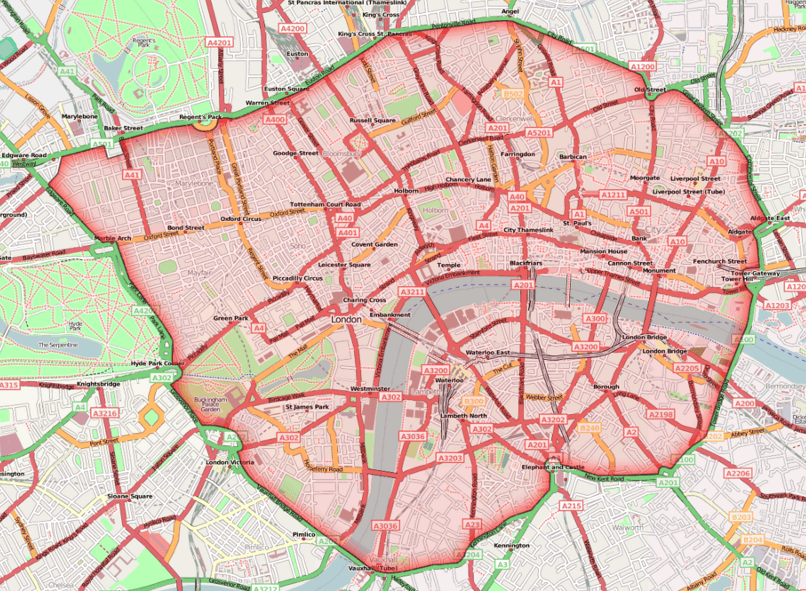 Is London Victoria in the Congestion Zone