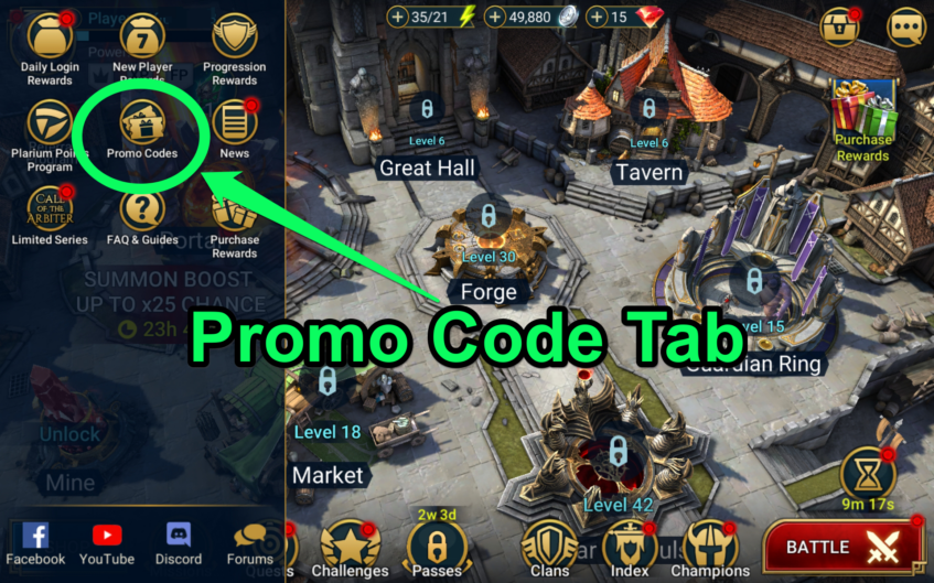 Raid Promo Codes for Existing Players