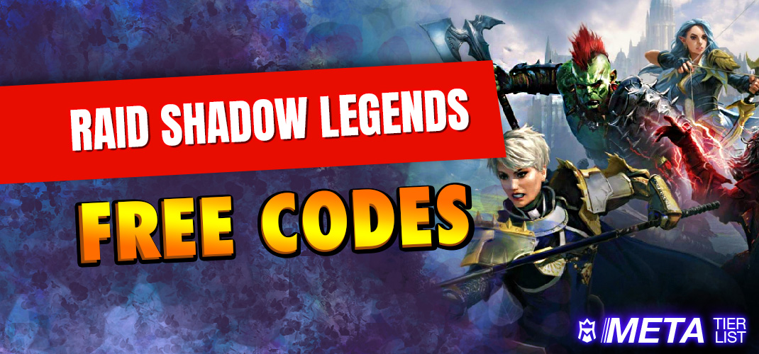 Codes for Raid Shadow Legends 2026