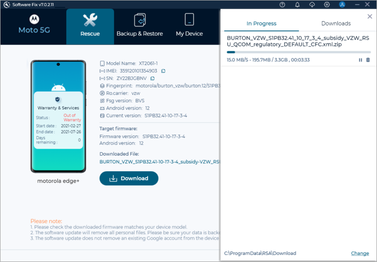 Motorola Software Update Android 16 Download