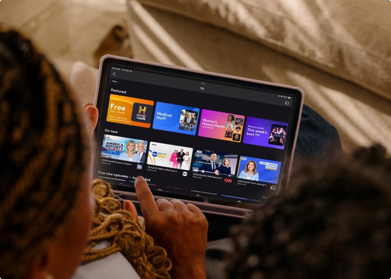 Xfinity Stream App on Google Tv