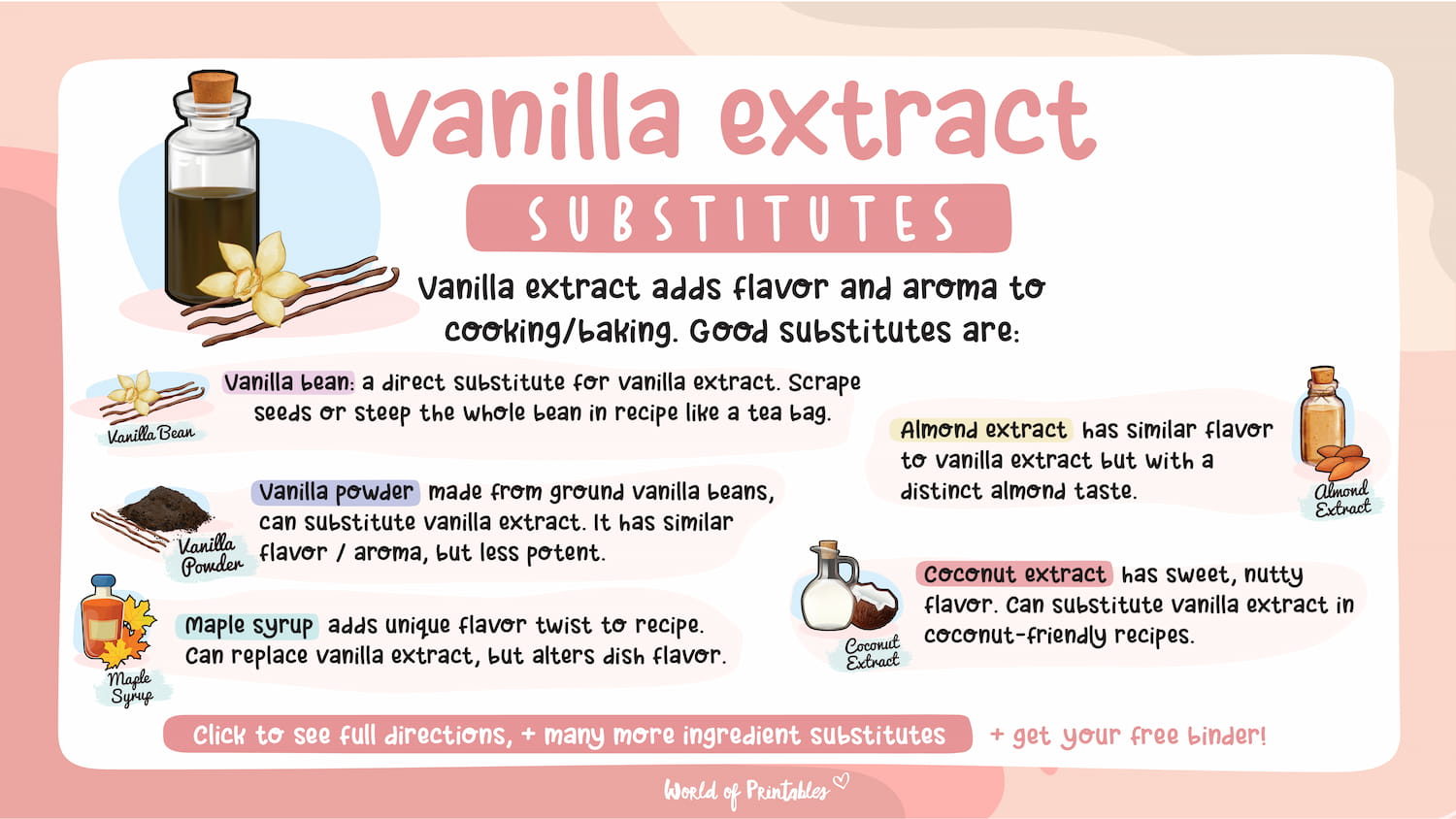 What Is a Vanilla Extract Substitute