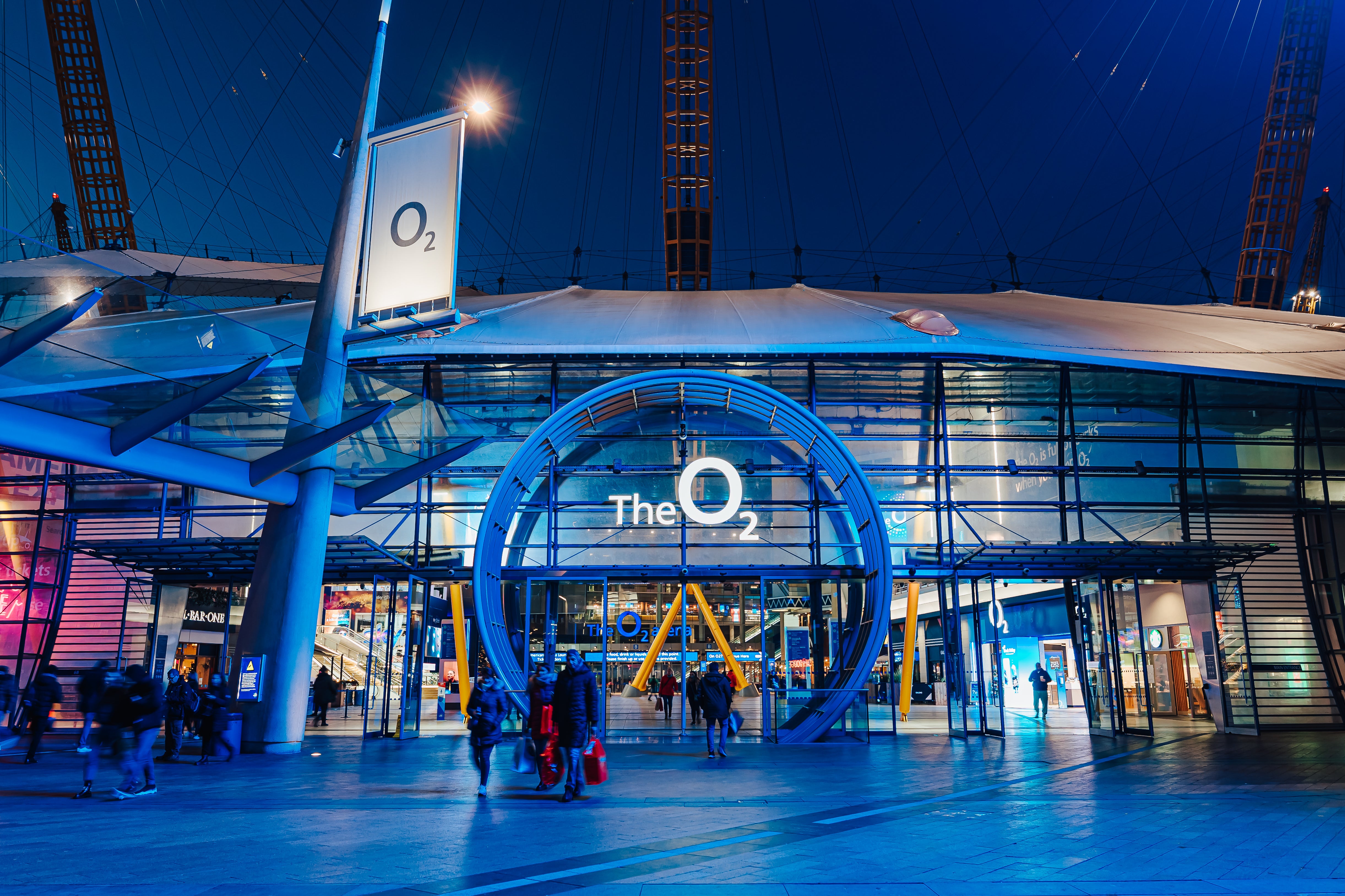 Where in London Is the 02 Arena
